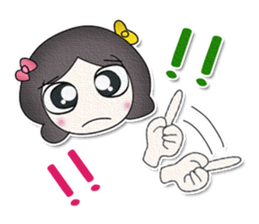 My name is Satomi. sticker #13156555