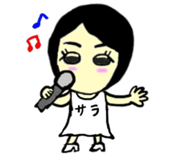 sara(mobappu series) sticker #13156664