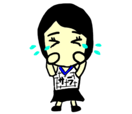 sara(mobappu series) sticker #13156700