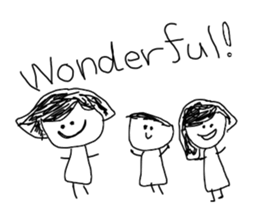 I draw graffiti(English) sticker #13156806