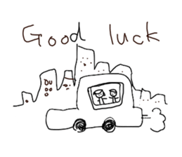 I draw graffiti(English) sticker #13156812