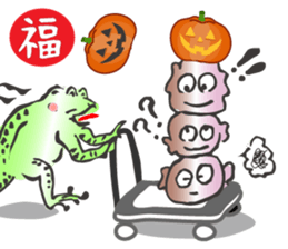 once upon a time, ghost in Japan. sticker #13157430