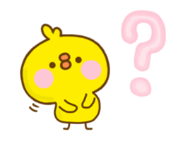 chick hiyokonoko Yokutukau sticker #13158360