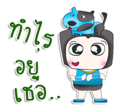 Mr. Kenta. Love dog.^^ sticker #13158847