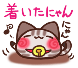 Daifuku-nyannyan mochimochi-Amesho sticker #13159094