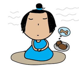 miss moody bloaty&friends sticker #13159450