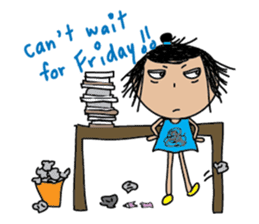 miss moody bloaty&friends sticker #13159451