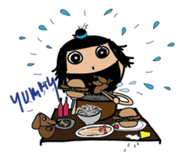 miss moody bloaty&friends sticker #13159452