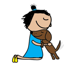 miss moody bloaty&friends sticker #13159455