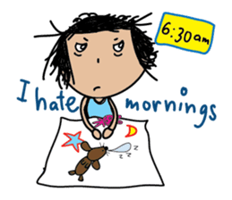 miss moody bloaty&friends sticker #13159458