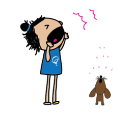 miss moody bloaty&friends sticker #13159473