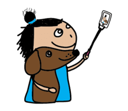 miss moody bloaty&friends sticker #13159476