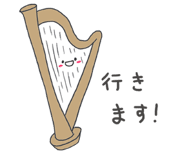 Musical Instruments and Terms Sticker sticker #13159613