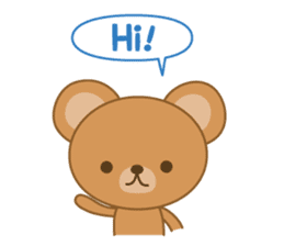 MARU BEAR sticker #13160014