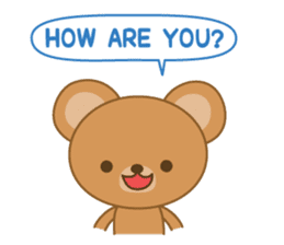 MARU BEAR sticker #13160015