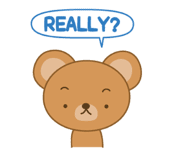 MARU BEAR sticker #13160016