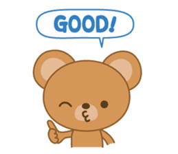 MARU BEAR sticker #13160018