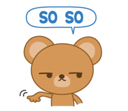 MARU BEAR sticker #13160019