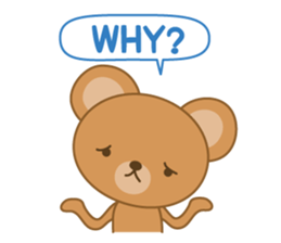 MARU BEAR sticker #13160023