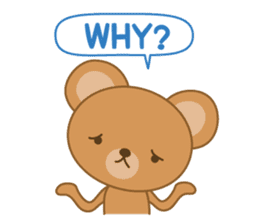 MARU BEAR sticker #13160023