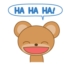 MARU BEAR sticker #13160025