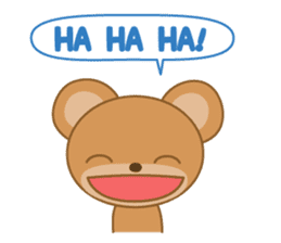 MARU BEAR sticker #13160025