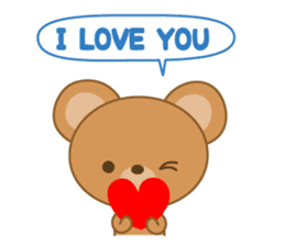 MARU BEAR sticker #13160027