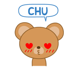 MARU BEAR sticker #13160031