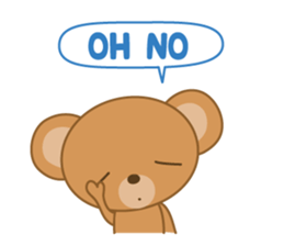 MARU BEAR sticker #13160033