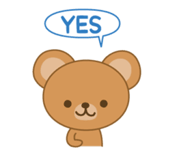 MARU BEAR sticker #13160036