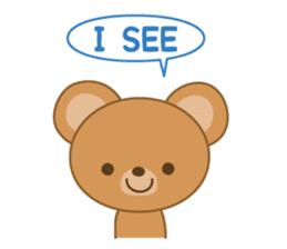 MARU BEAR sticker #13160039