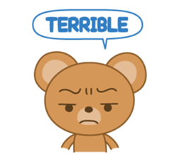 MARU BEAR sticker #13160041