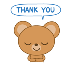 MARU BEAR sticker #13160043