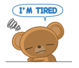 MARU BEAR sticker #13160044