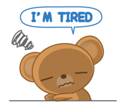 MARU BEAR sticker #13160044