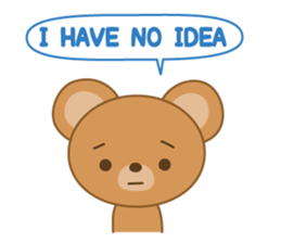 MARU BEAR sticker #13160047