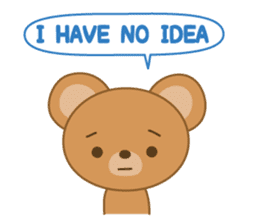 MARU BEAR sticker #13160047