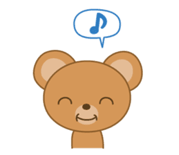 MARU BEAR sticker #13160052