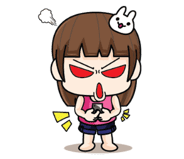 Wife Angry + sticker #13160062