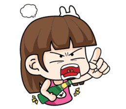 Wife Angry + sticker #13160063