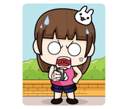 Wife Angry + sticker #13160069