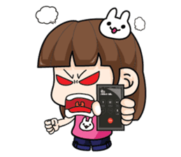 Wife Angry + sticker #13160078
