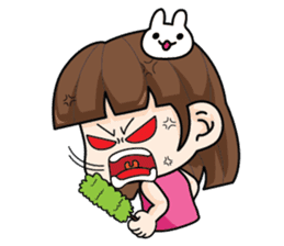 Wife Angry + sticker #13160083