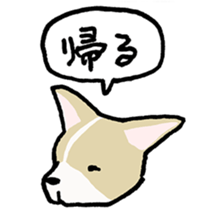 Selfish Corgi sticker #13160381