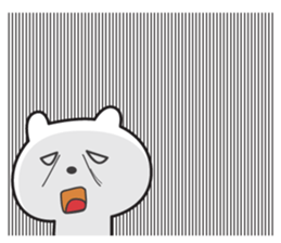 Polar Bear of the message sticker #13160770