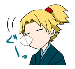 hatamoto! No. 2 sticker #13161245