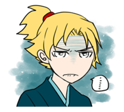 hatamoto! No. 2 sticker #13161253