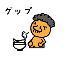 Xmas reindeer and his friends sticker #13161506