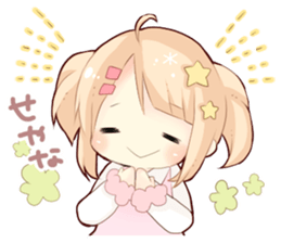 The Girl with Lovely Animals. sticker #13161538