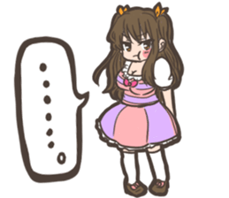 Otasa No Hime: subjective and reality sticker #13162224